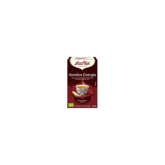 Yogi Tea Men's Energy Organic Tea Bags 17 Count