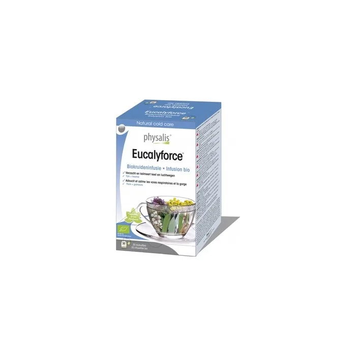 Physalis Eucalyforce Organic Infusion 20 Filters