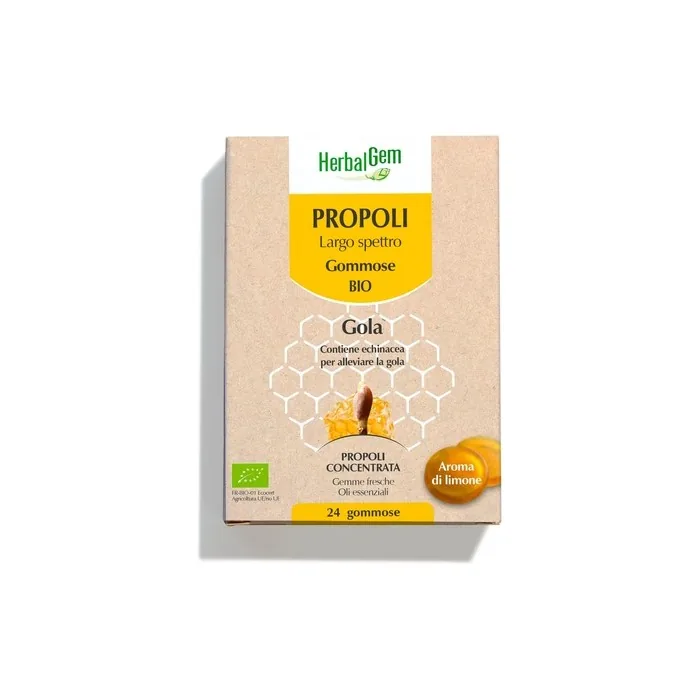 Herbalgem Propoleo 24 Bio Caramels