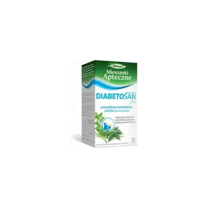 Diabetosan Fix 20 Sachets White Mulberry Chromium Blood Sugar Level
