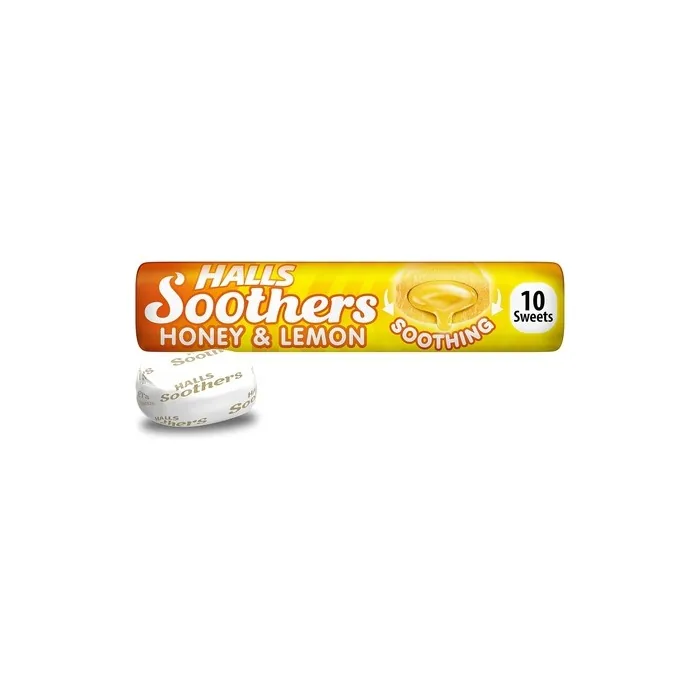 Halls Soothers Honey and Lemon Lozenges 45g