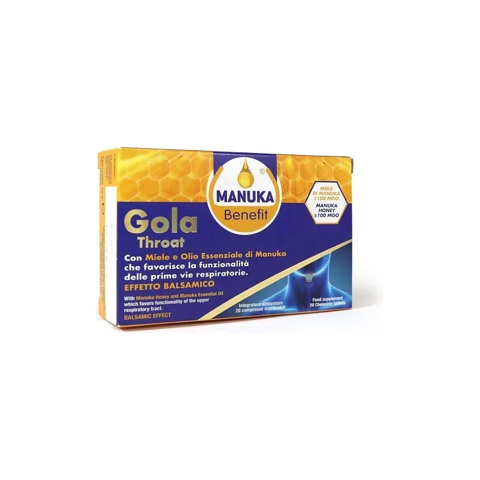 Manuka Benefit Gola Throat 20 Tablets