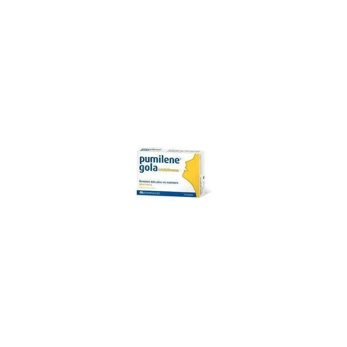 Montefarmaco Pumilene Gola Honey Lemon 24 Tablets