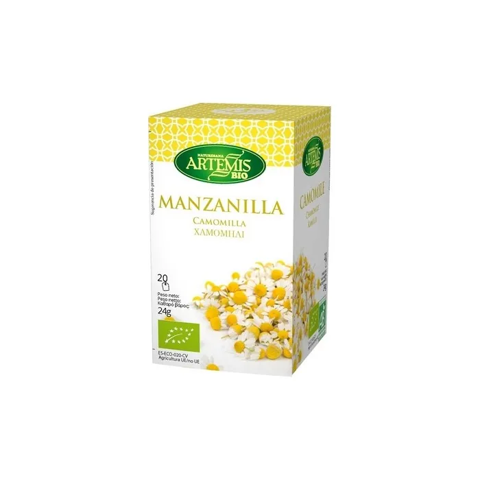 Artemis Chamomile 20 Bio Filters