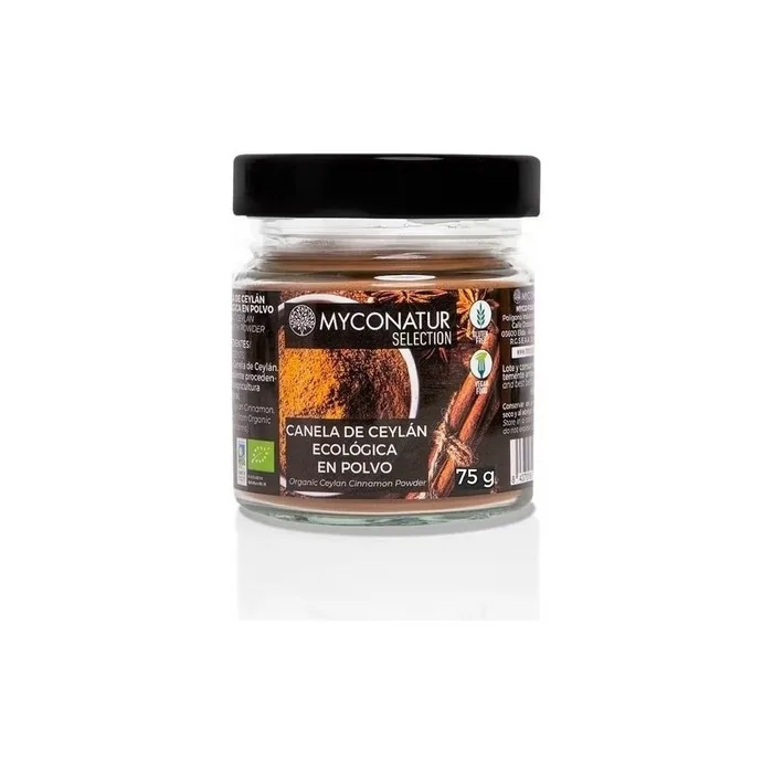 Myconatur Organic Ceylon Cinnamon Powder 75g