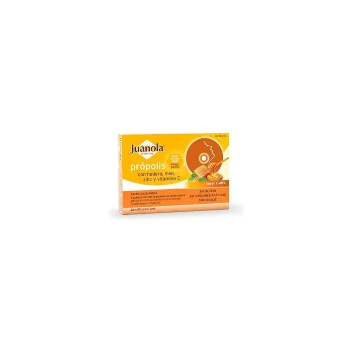 Juanola Juanola Propolis Hedera Honey Flavor 24 Tablets