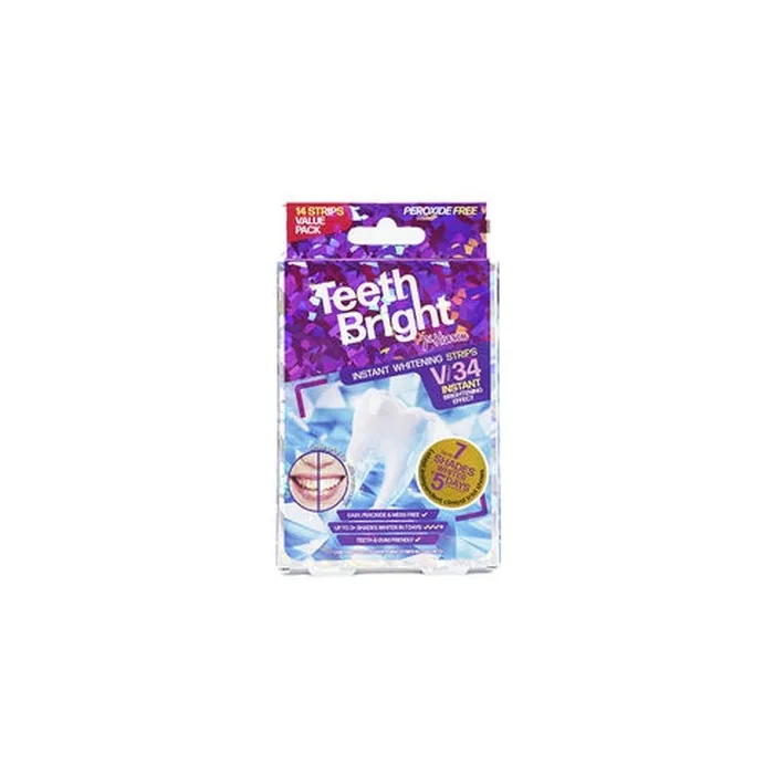 Teeth Bright Whitening Dental Strips 14 Units