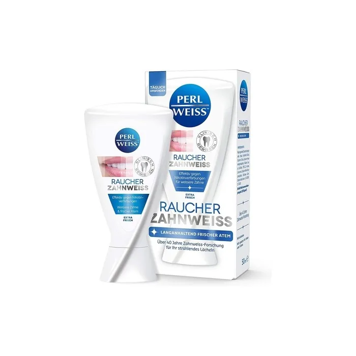 Perlweiss Expert White with Perlite for Intensive Cleaning and Visibly Whiter Teeth 50ml