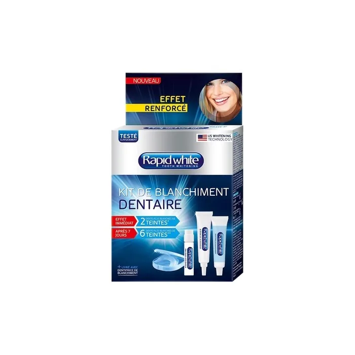 Rapid White Teeth Whitening Set White
