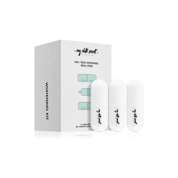 White Secret Teeth Whitening Refill Pods Pap Gel 3x10 Ml