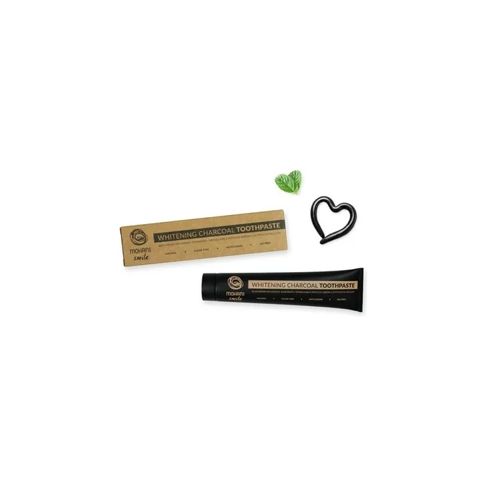 Smile Whitening Charcoal Toothpaste Natural Whitening Toothpaste With Activated Charcoal 75ml
