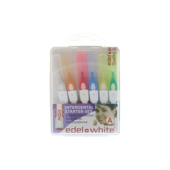 Edelweiss White Interdental Brushes Starter Kit