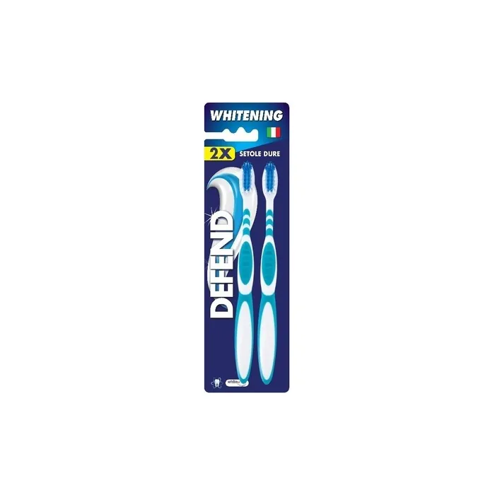 Defend Whitening Toothbrush 2 Pack