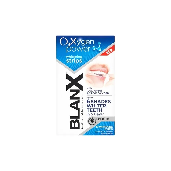 Blanx O3x Whitening Strips - 10 Pieces