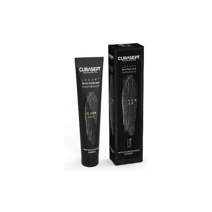Curasept Black Luxury Whitening Toothpaste 75ml Mentha Intensa