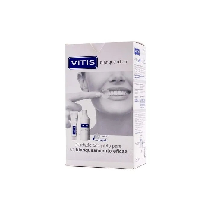 Vitis Whitening Toothpaste and Mouthwash Pack