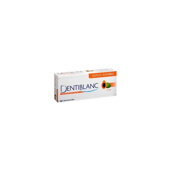 Dentiblanc Dentiblanc Duplo Whitening Paste 2x 100ml