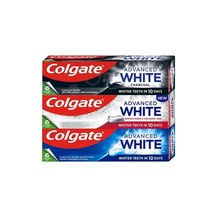 Colgate Advanced Mix Trio Whitening Toothpaste Set - 3 X 75 Ml