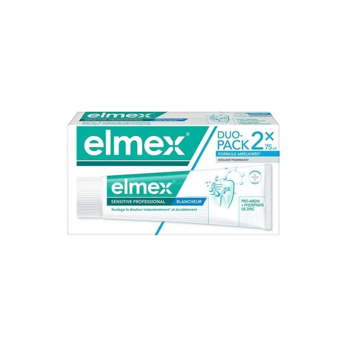 Elmex Sensitive Professional Whiteness 75ml - Pack of 2