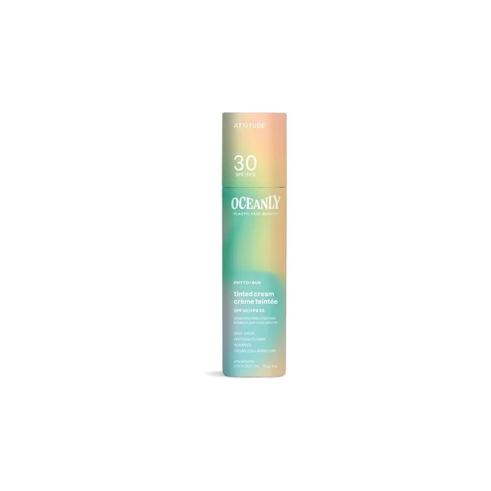 Attitude Oceanly Tinted Face Cream Stick with SPF 30 EWG Verified