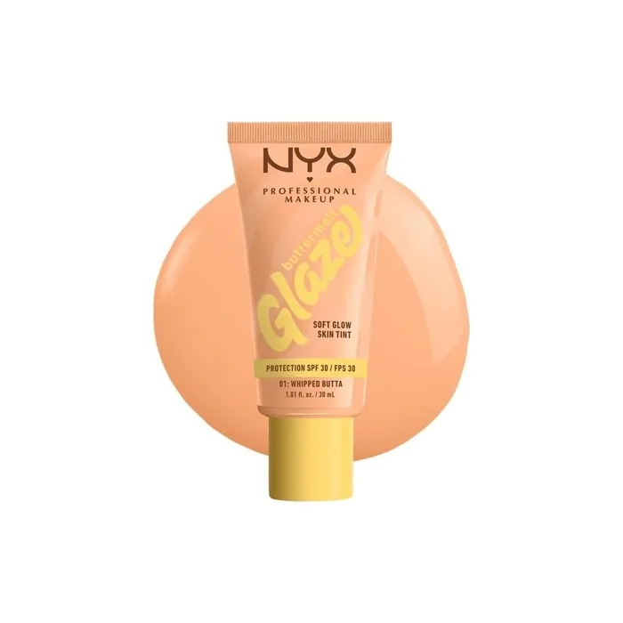 Nyx Professional Makeup Buttermelt Glaze Soft Glow Skin Tint with SPF 30