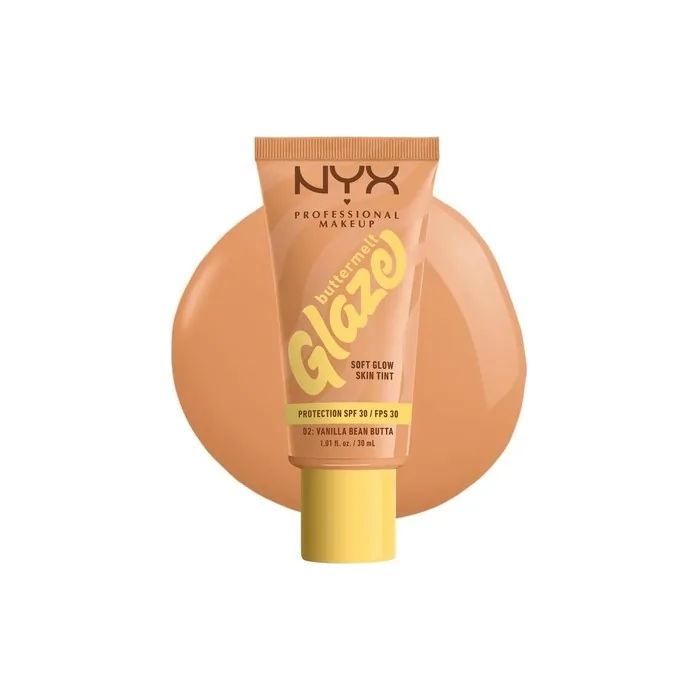 Nyx Professional Makeup Buttermelt Glaze Soft Glow Skin Tint with SPF 30