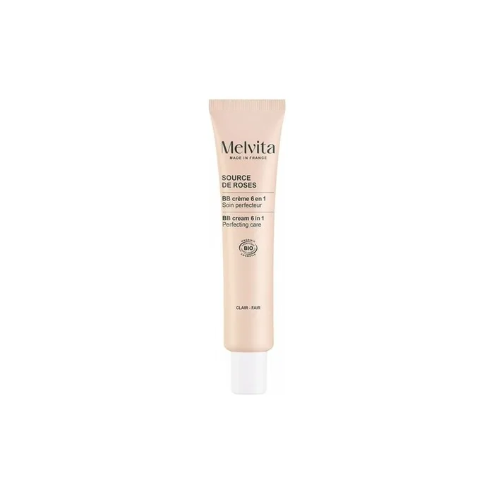 Melvita Source De Roses BB Cream 6 in 1 40ml Tinted Moisturizer