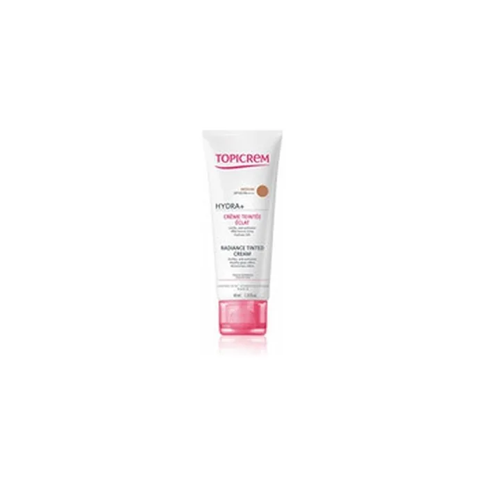 Topicrem Radiance Tinted Cream Spf 40 Hydrating Tinted Face Cream 40 Ml Claire Light