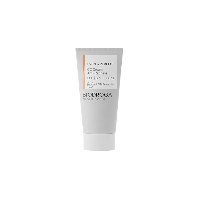 Biodroga Medical Institute Even & Perfect Cc Cream Antiredness Spf 20 30ml Moisturizer Face Care Antiaging Complexion Optimization