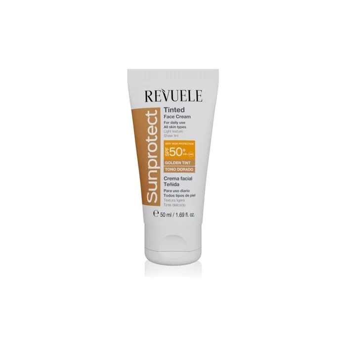 Revuele Sunprotect Tinted Face Cream Spf 50 Golden Tint 50 Ml