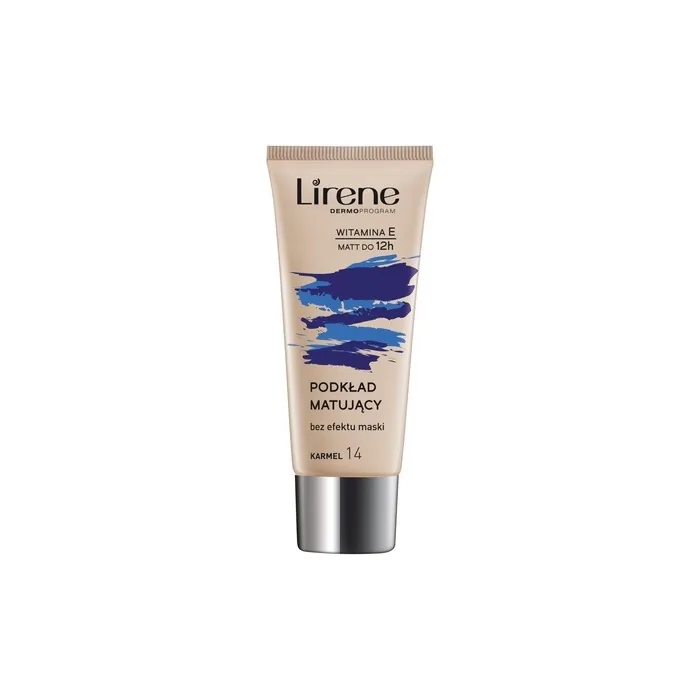 Lirene Nature Matte Fluid Mattifying Face 14 Caramel 30ml