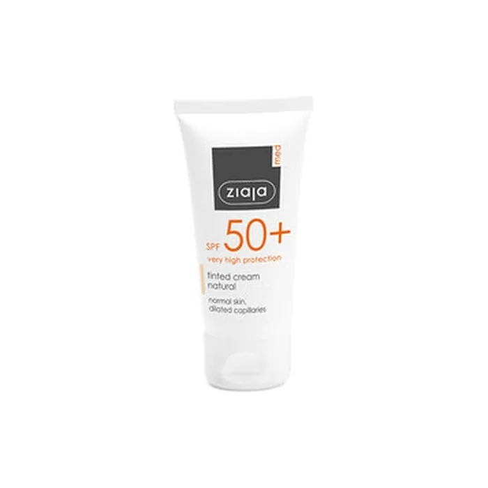 Ziaja Tinted Cream Spf 50 Natural Shade 50 Ml