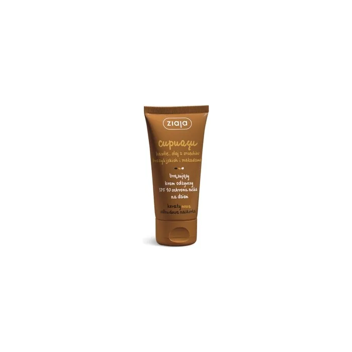 Ziaja Cupuacu Spf10 Bronzing Nourishing Cream For Day 50ml