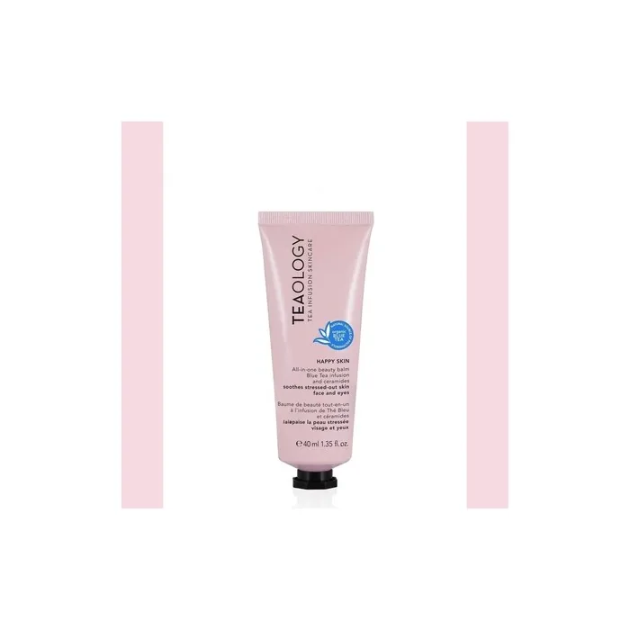 Teaology Happy Skin All-in-One Beauty Balm 40ml - Vegan Natural Face Day and Night Cream