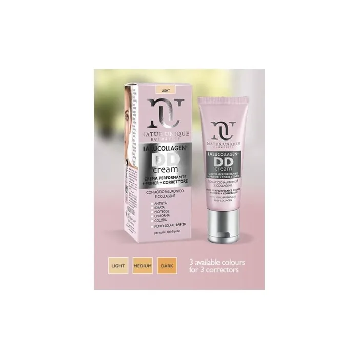 Natur Unique Cosmetics DD Cream Light Color 40ml + 2ml Concealer