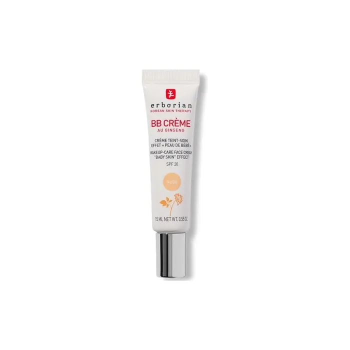 Erborian Bb Cream With Ginseng Nude Spf 20 15ml Makeup Care Face Cream