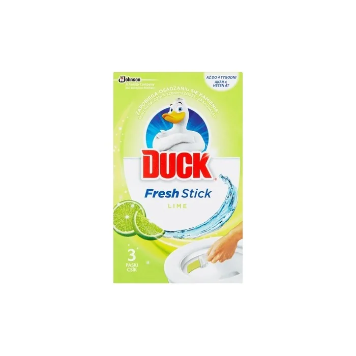 Duck Brand Lime Scent Gel Toilet Strips 27g
