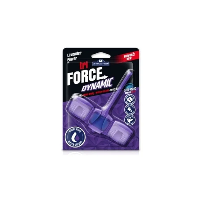 AD-CHEMIA Tri-Force Dynamic Lavender Toilet Block 45g