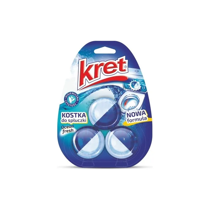 Kret Ocean Fresh Toilet Cistern Block 3 x 50g