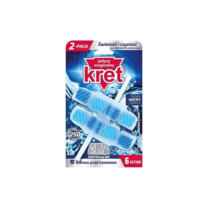 Mole Toilet Hanger Marine Fresh 2x40g - Pack of 2