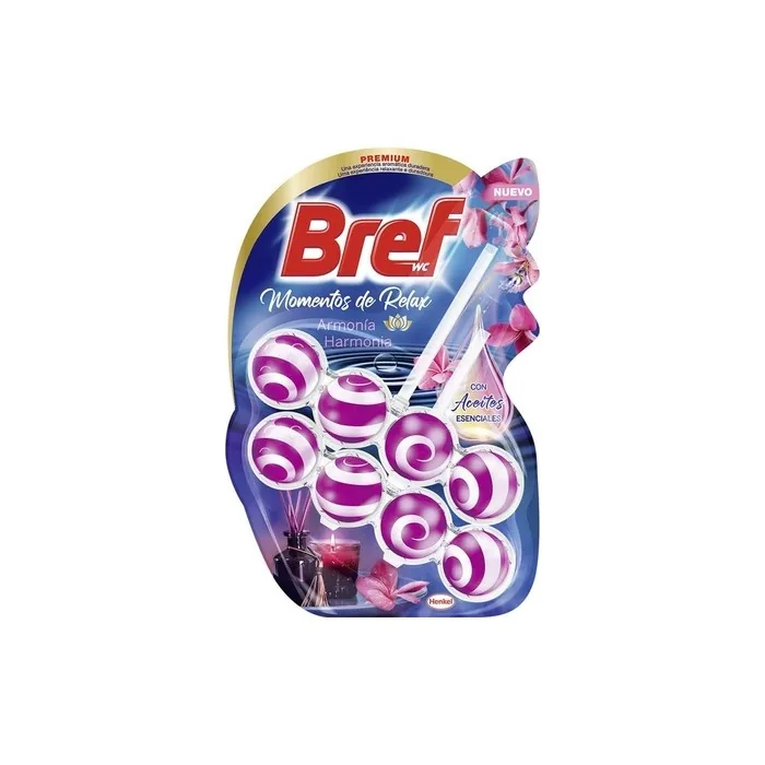 Bref Active Power Deluxe Relax Harmony Toilet Cleaner 100g - Pack of 2