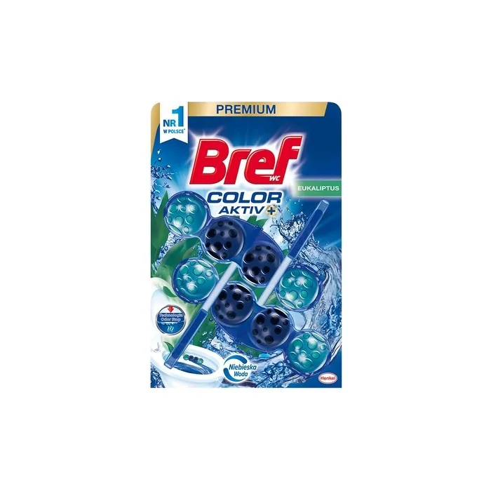 BREF Color Activ+ Eucalyptus Toilet Bowl Freshener 2 Pack