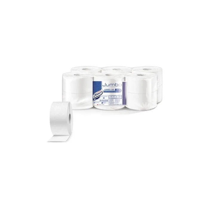 Almusso Jumbo Toilet Paper 2ply 12 Rolls