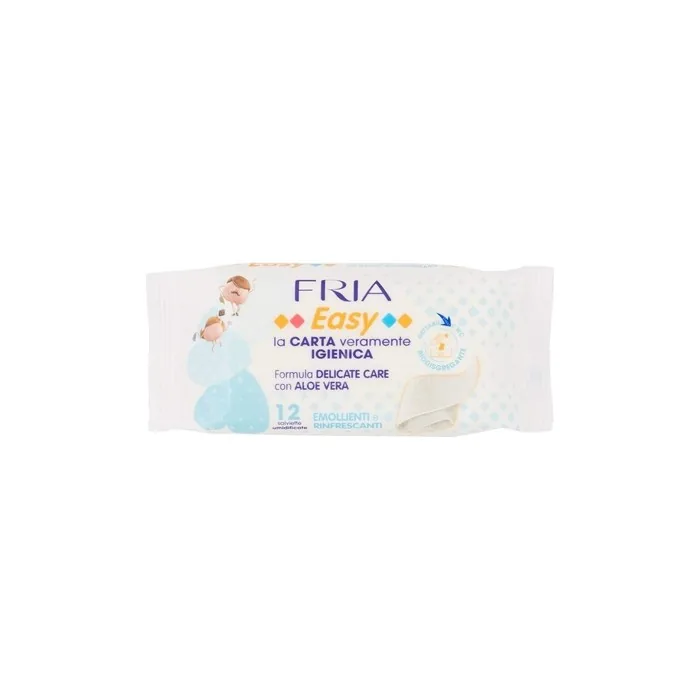 Fria Easy Wet Toilet Paper 2 Fragrances 12 Pack