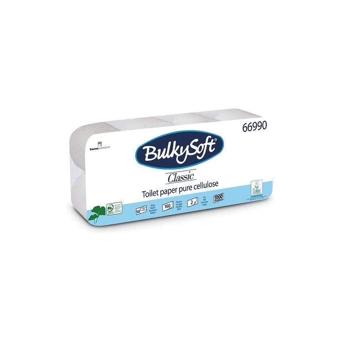 Bulkysoft Toilet Paper 2 Veli 10 Rolls