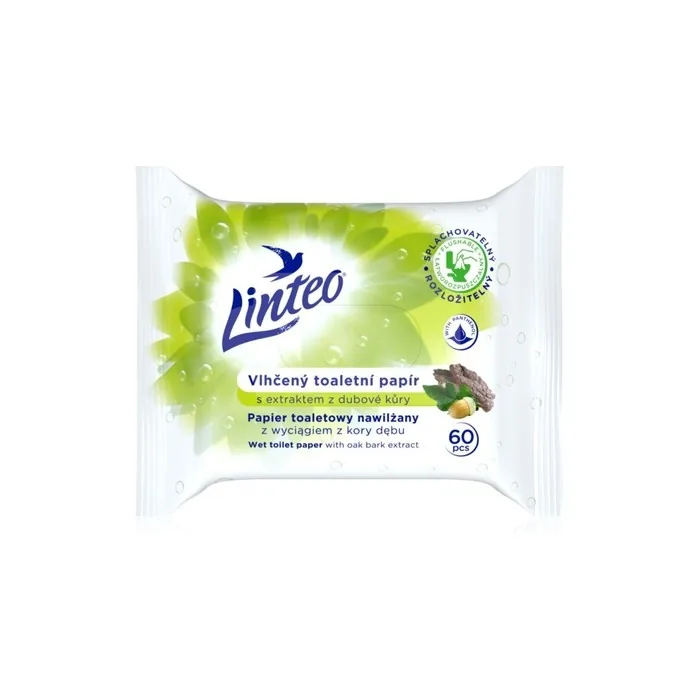 Linteo S 60 Nn Oak Bark Moist Toilet Paper