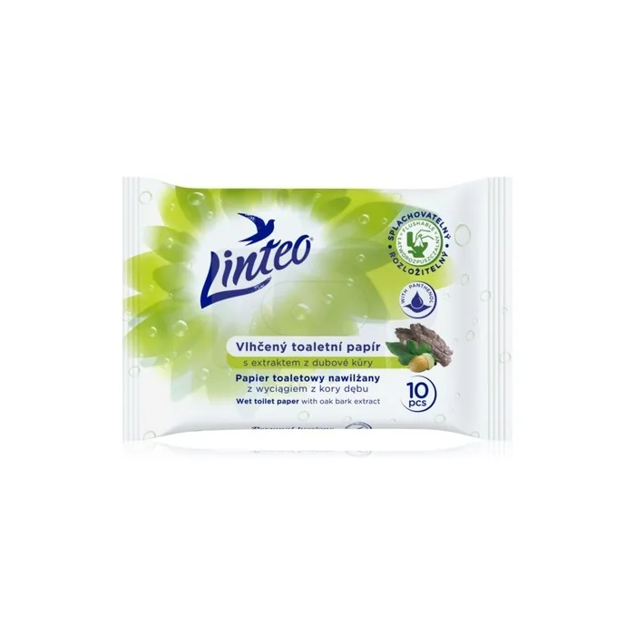 Linteo Moist Toilet Paper S 10 Nn Oak Bark