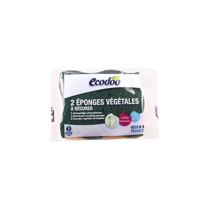 Ecodoo Vegetable Sponge Scrubber 2 Units