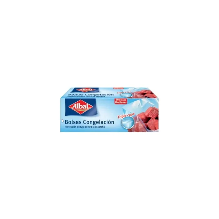 Albal Albal Medium Triple Layer Freezing Bag 40 Units