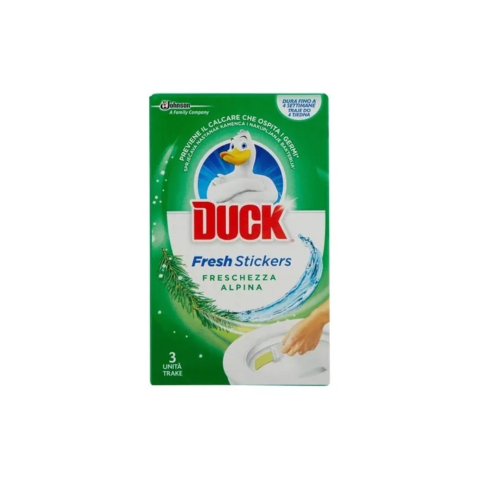Duck – Alpine Fresh Stickrs 5 In1, Freshness, Prevents Limescale That Houses